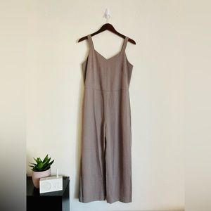 Everlane | The Japanese GoWeave Slip Jumpsuit in Clay